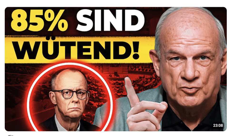 Peter Hahne explodiert: „Merz führt uns direkt in den Abgrund!“