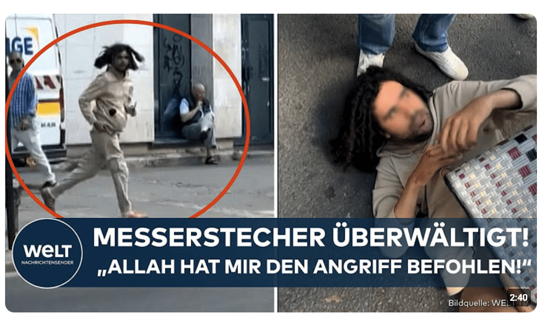 SCHOCK IN PARIS: Blutiger Messerangriff auf drei Frauen! Passanten überwältigen Angreifer