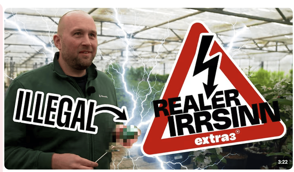 Realer Irrsinn: Elektrogesetz trifft Gartenbau in Ammerland | extra 3