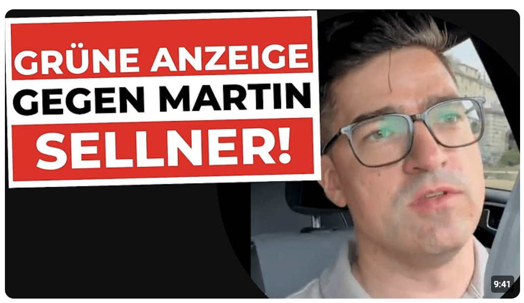 ANZEIGE RAUS: Sellner BLAMIERT die Grünen! | Martin Sellner ANZEIGE