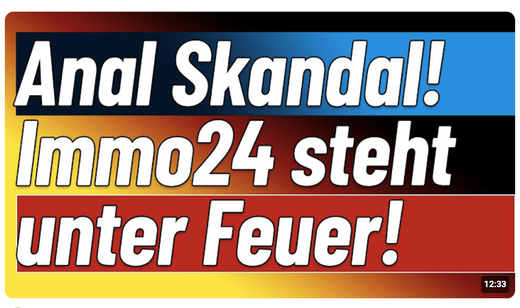 Immoscout in Schwierigkeiten! Mitarbeiter gefeuert nach an*l Skandal! Kind war zugegen!