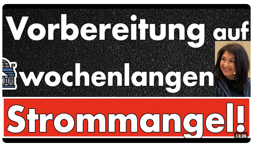 Geheimplan der Bundesnetzagentur: Strommangel über Tage & Wochen – Unternehmen werden abgeschaltet!
