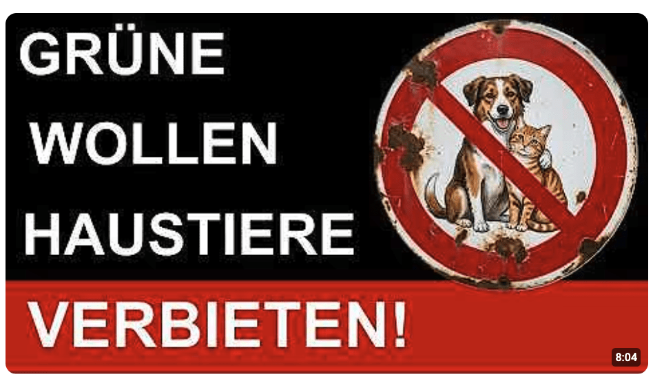 Dann verbieten wir doch lieber die Grünen oder?
