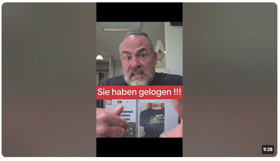 Sie haben gelogen !!!