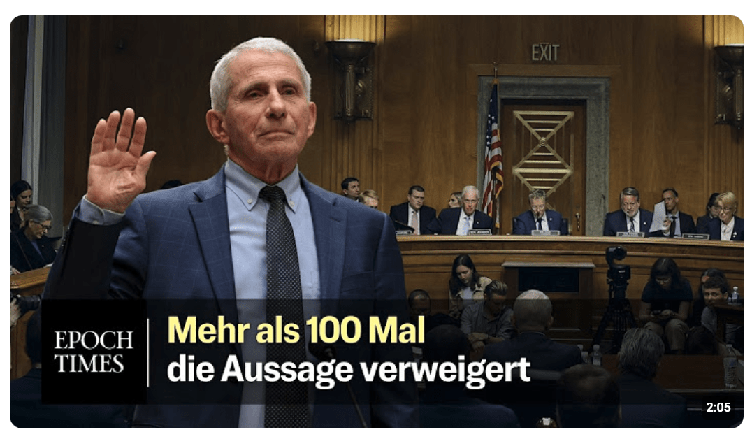 Fauci-Tagebuch enthüllt vertrauliche Gespräche mit Karl Lauterbach
