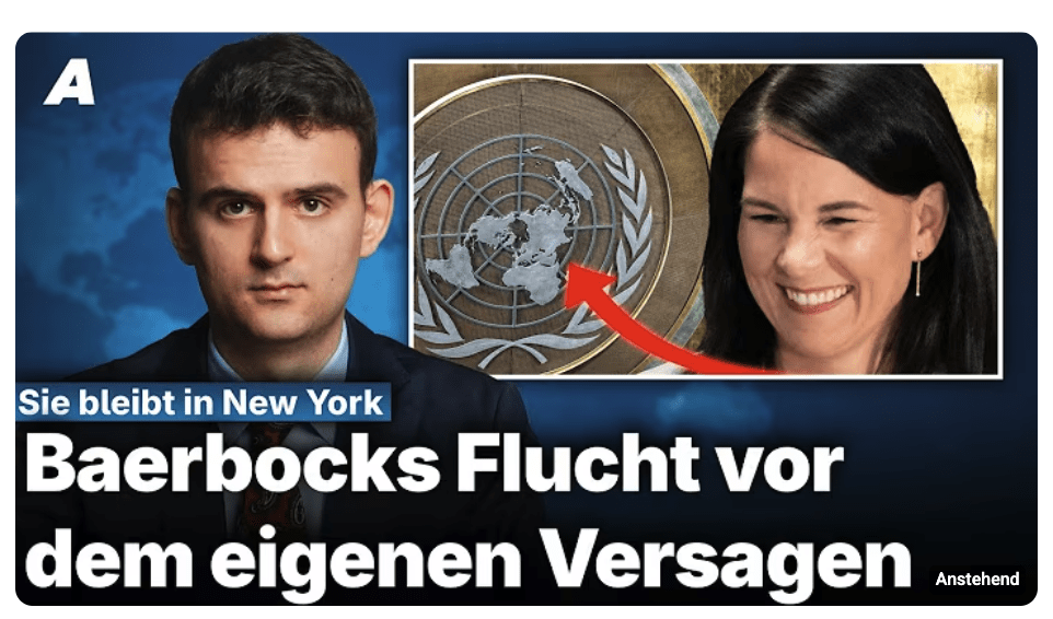 Nach Versagen als Außenministerin: Annalena Baerbocks Flucht in die USA