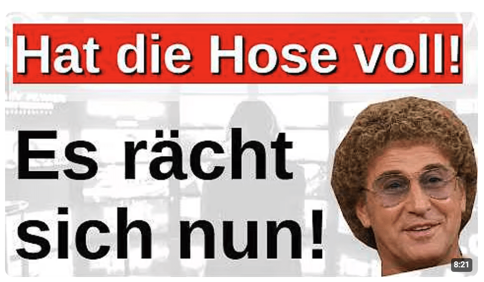 Atze Schröder hat die Hosen voll! Nun rächt sich seine Hetze gegen die AfD!