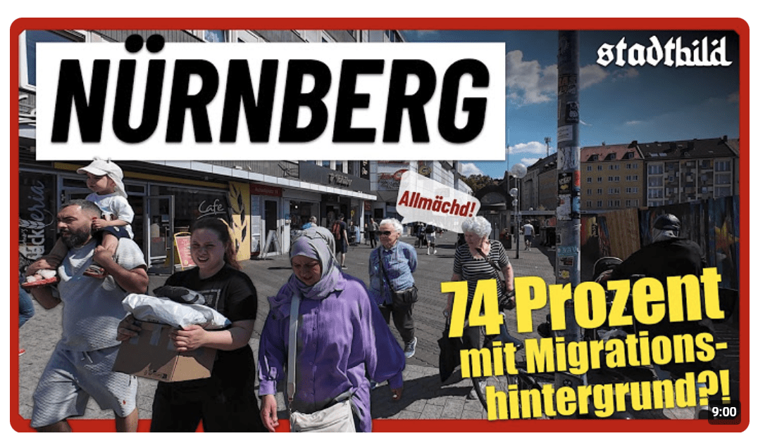 Nürnberg Südstadt: das STOLZE ARBEITERVIERTEL wird zum ISLAMISCH-ORIENTALISCHEN ANKUNFTSHAFEN?!
