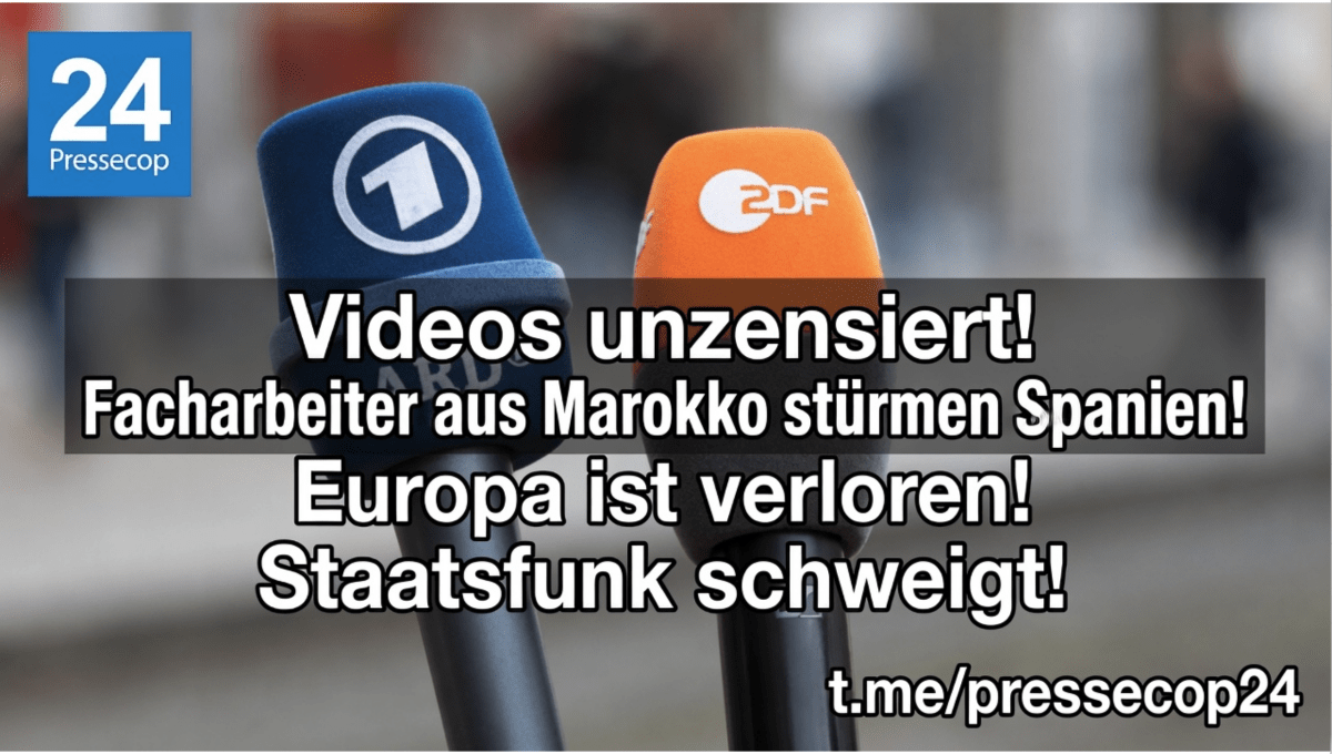 Videos unzensiert! Facharbeiter aus Marokko stürmen Spanien! Europa ist verloren! Staatsfunk schweigt!