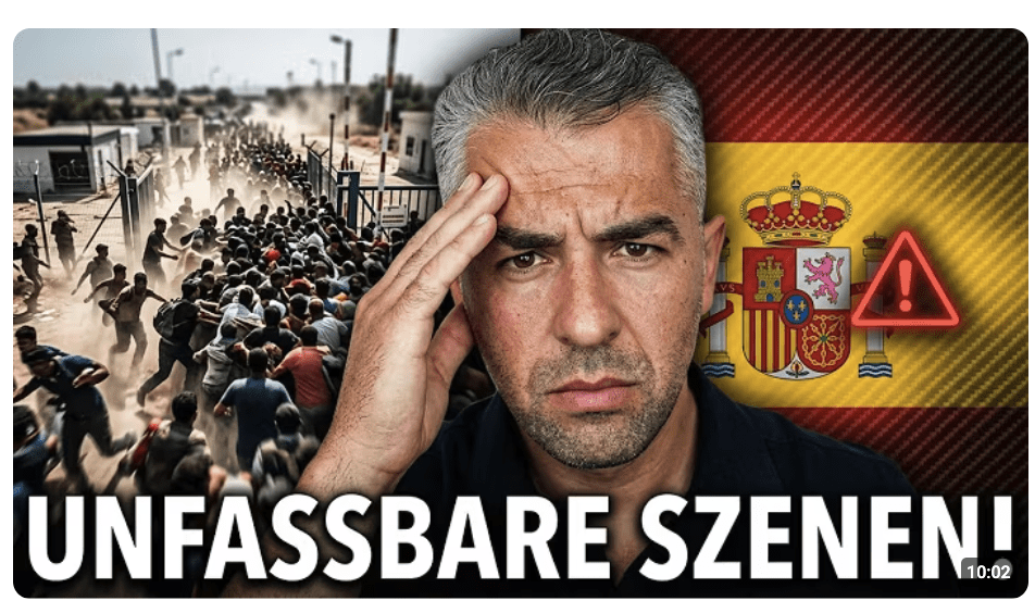UNGLAUBLICHE Szenen! Spaniens Grenzen werden ÜBERRANNT! Doch das ist längst nicht alles…