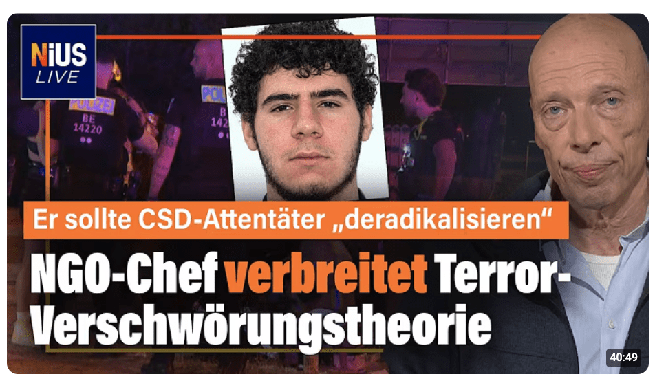 NGO-Komplex: So viel Islamismus steckt im „Violence Prevention Network“ | NIUS Live