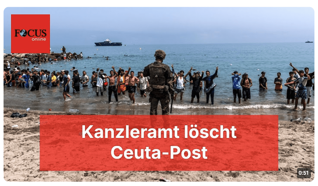 Kanzleramt löscht Ceuta-Post – 37.500 Menschen zurückgekehrt