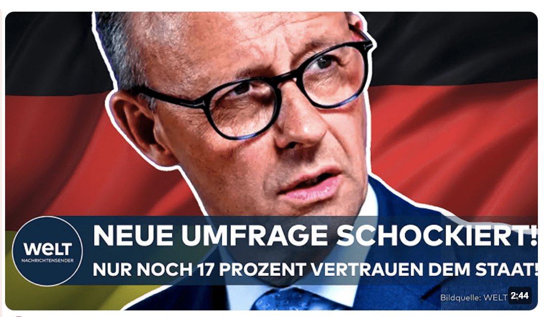 VERTRAUENSKRISE ESKALIERT: Neues Rekordtief! Deutsche rechnen mit Behörden und Beamten ab!