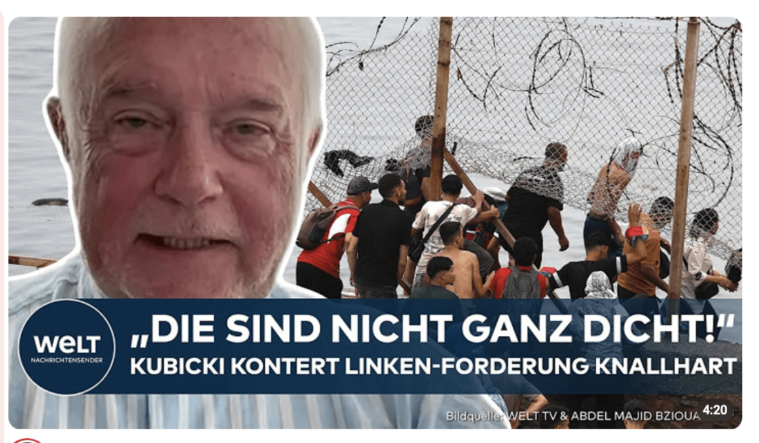 CEUTA: „Die Linken sind nicht ganz dicht“ Kubicki knallhart! Ist Deutschland zur Hilfe verpflichtet?