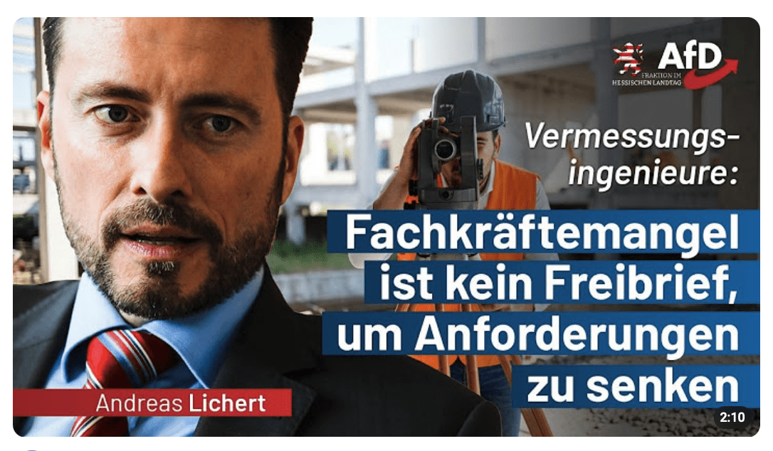 Vermessungsingenieure: Fachkräftemangel ist kein Freibrief, um Anforderungen zu senken
