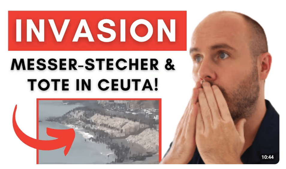 Erste Messerstecher & Tote in CEUTA + EU schließt Grenze zu Spanien + Spanien will nicht abschieben!
