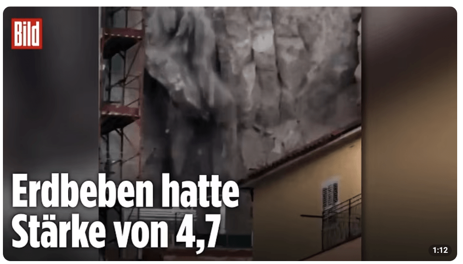 ITALIEN: Heftiges Erdbeben erschüttert Neapel! 21 Menschen verletzt!