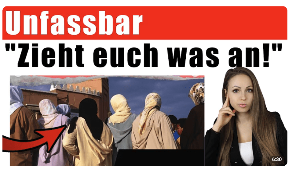 Frauen sollen laut Öffentlich Rechtlichen islamische Gewänder tragen?