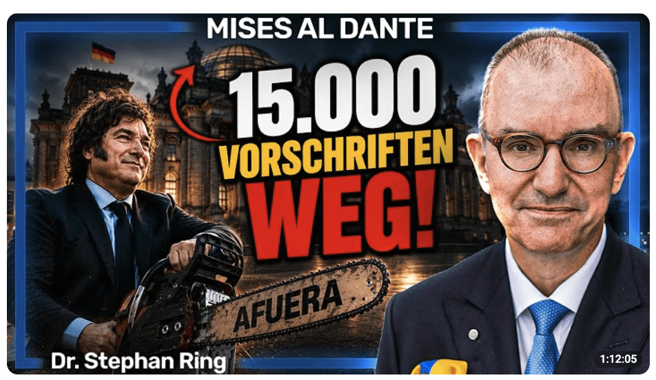 Mileis Kettensägen-Methode für Deutschland | Dr. Stephan Ring