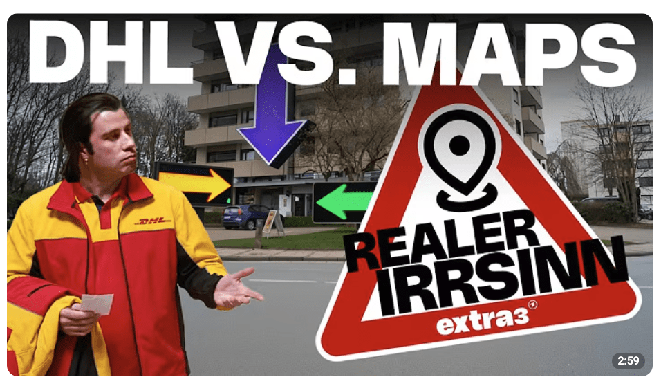 Realer Irrsinn: DHL findet Laden nicht in Bielefeld | extra 3