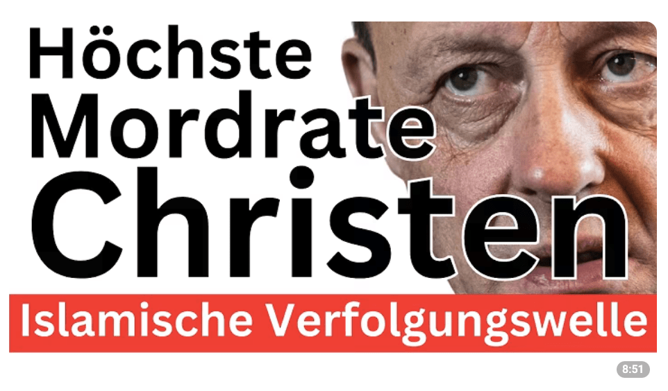 Muslimische Christenverfolgung Rekordhoch 