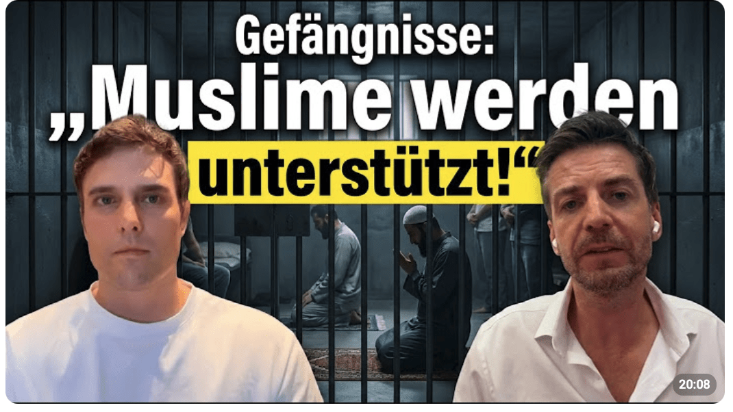 GEFÄNGNISSE: „Muslime werden unterstützt!“