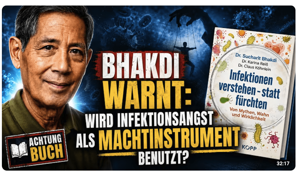 Bhakdi warnt: Wird Infektionsangst als Machtinstrument benutzt?