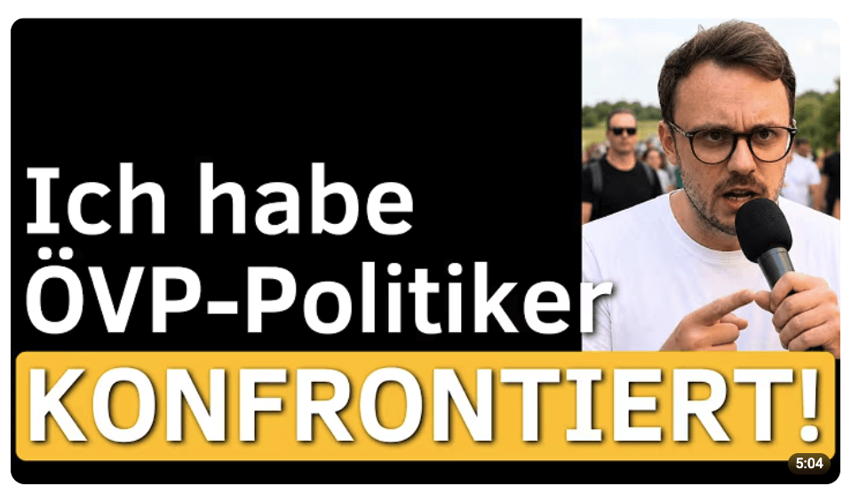 Oberpeinlich: ÖVP-Abgeordneter VERSTECKT SICH!