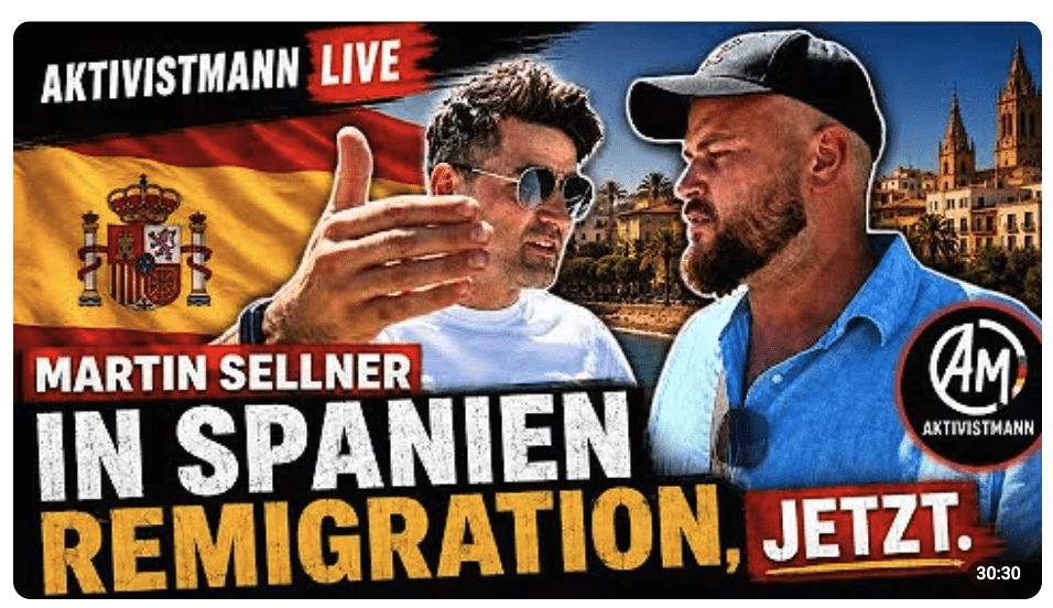 LIVE: Ich berichte aus SPANIEN! Remigrationsdemo mit Sellner! Algeciras
