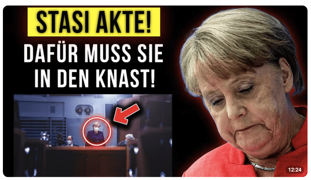 Unglaublich: Merkels dunkles Geheimnis fliegt auf!