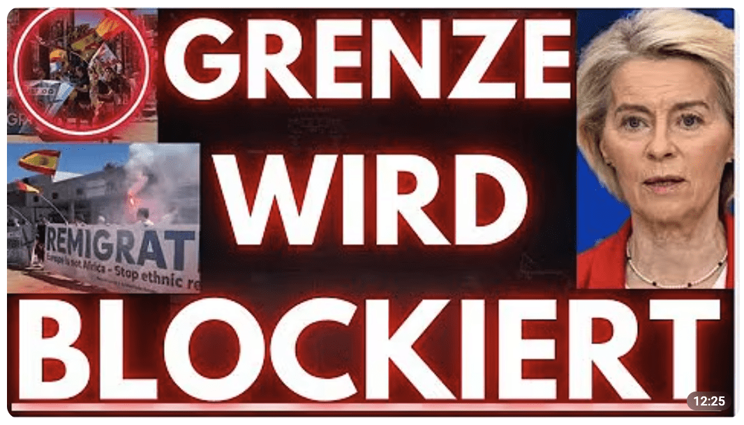 EU GRENZE GEBLOCKT: MASSEN PROTEST gegen FLÜCHTLINGE BRICHT AUS!!