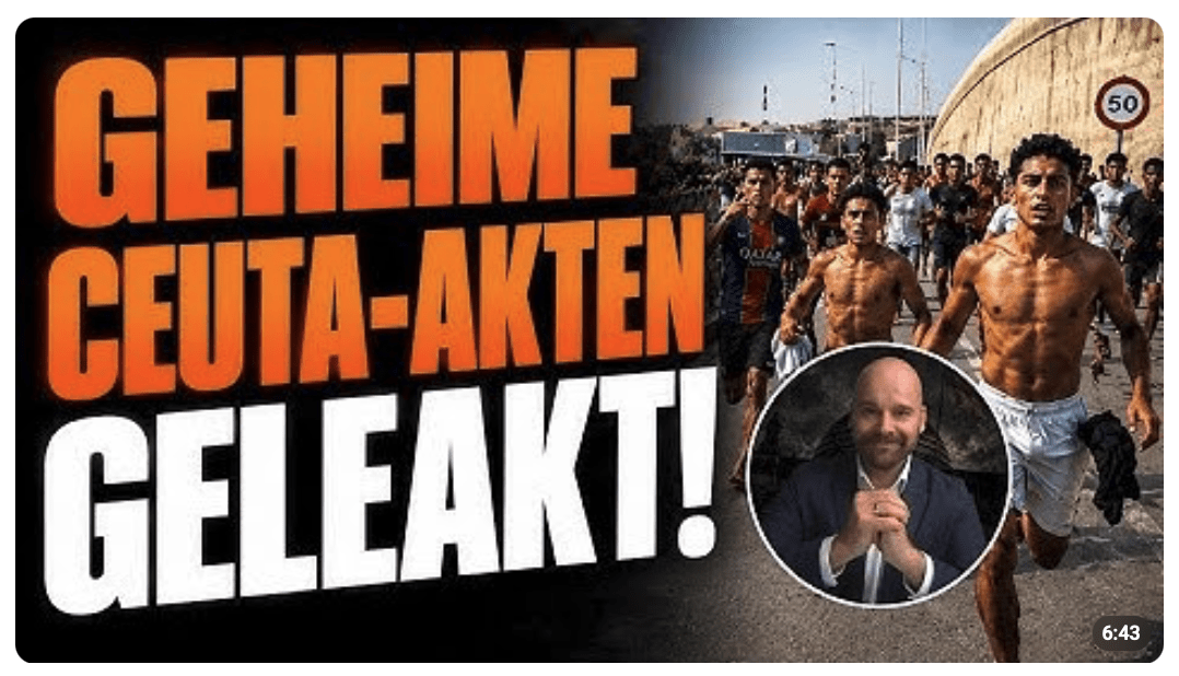 SIE WUSSTEN ES! Die geheimen Akten zum Ceuta-Ansturm geleakt!