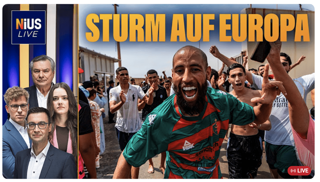 Eskalation in Ceuta: Migranten stürmen mit „Allahu Akbar“-Rufen die Stadt 