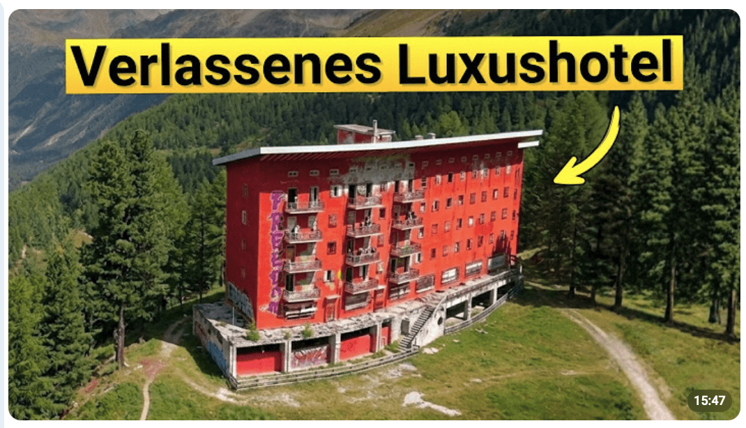 Das verlassene Luxushotel in Südtirol