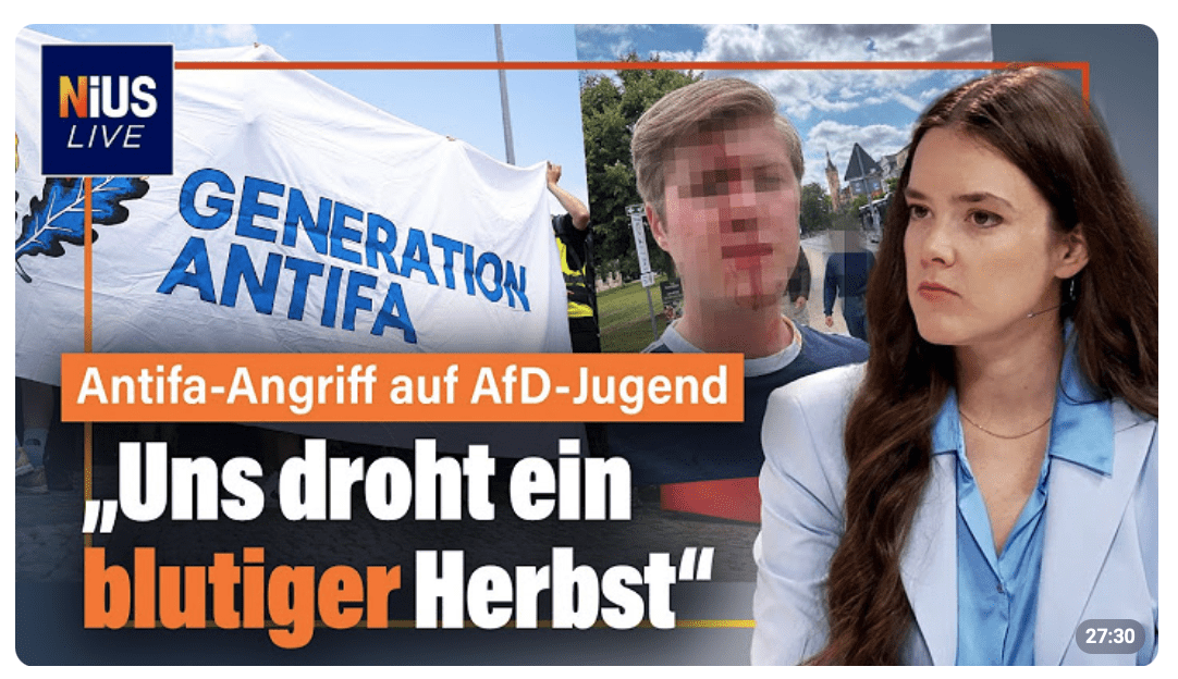 „Totalversagen der Polizei“: AfD-Politiker rechnet nach Blut-Attacke ab | NIUS Live