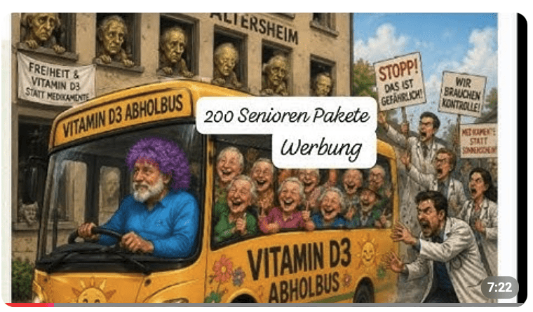 Robert Franz : 200 Senioren Pakete als Werbung. Ruft an !