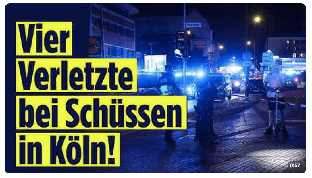 GROSSEINSATZ IN KÖLN: Vier Verletzte nachdem ein Streit zwischen mehreren Personen eskalierte …
