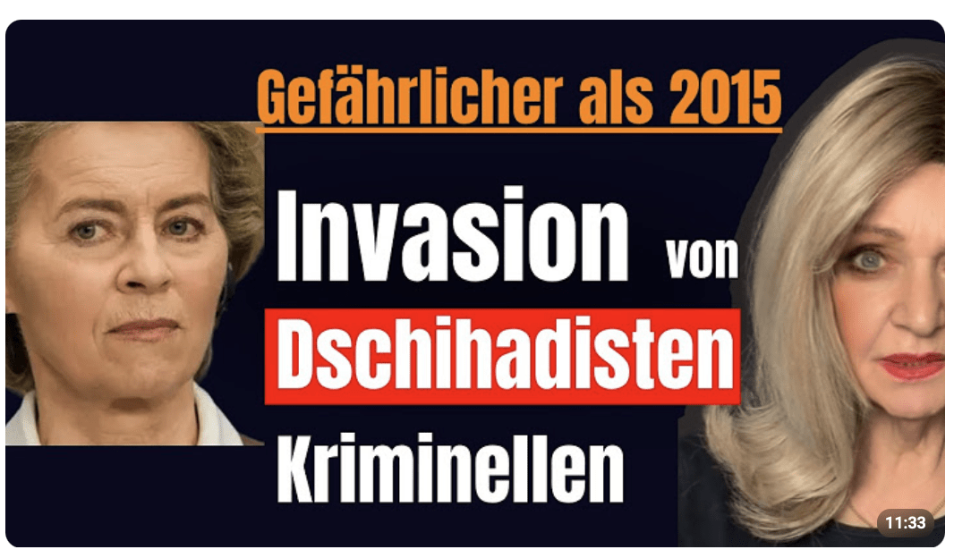 WARNUNG AN ALLE BÜRGER IN DER EU – Neue Route für kriminelle Migranten