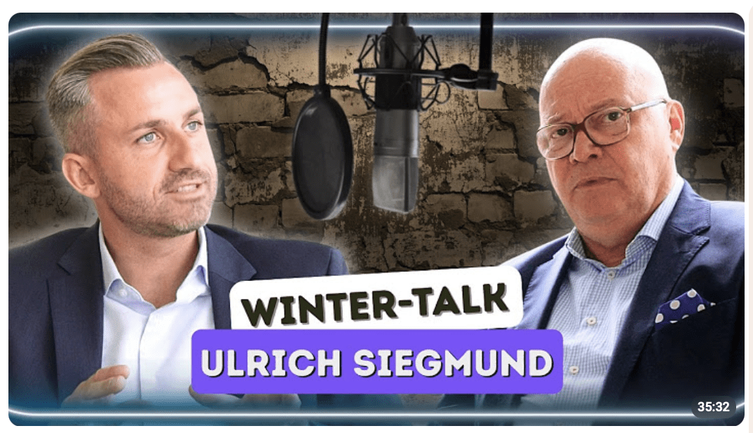 Das BISHER offenste Interview mit Ulrich Siegmund | Winter-Talk