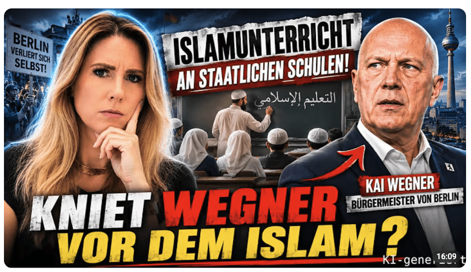 Nach dem CSD-Anschlag fordert Wegner… Islamunterricht?!
