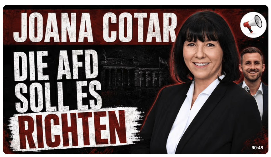 Das System ist am Ende: Die AfD verdient die Regierungsverantwortung | Joana Cotar im Interview