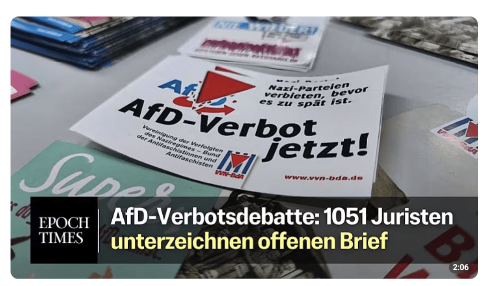 Über tausend Juristen fordern AfD-Verbotsverfahren – was diese Zahl in Relation bedeutet