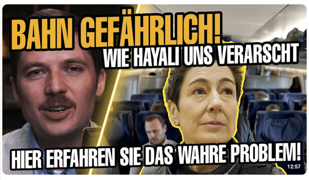 Hayali und die Bahn – viele Probleme aber nicht die Wahren