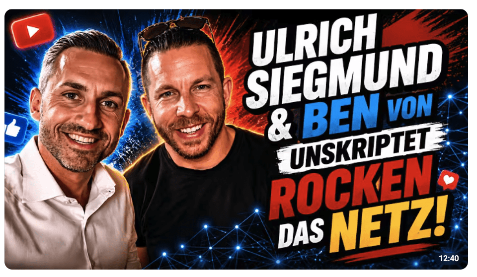 Ulrich Siegmund & Ben von ungeskriptet rocken das Netz!/Börsenwachstum schlecht für die Demokratie!!