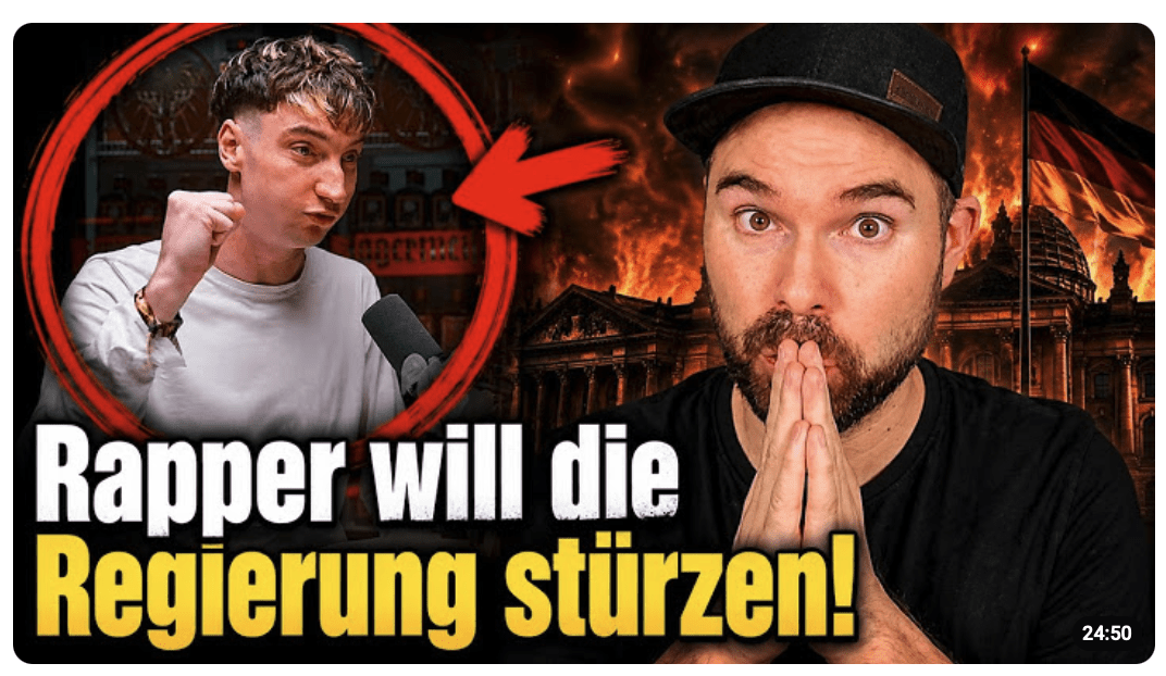 Rapper will die Regierung stürzen!