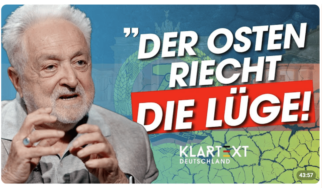 Broder über den AfD-Boom: „Der Osten riecht die Lüge“ | KLARTEXT Deutschland
