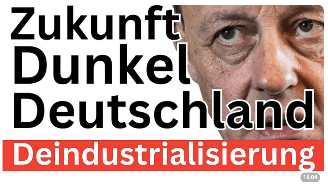 Deutschland geht den Bach runter 