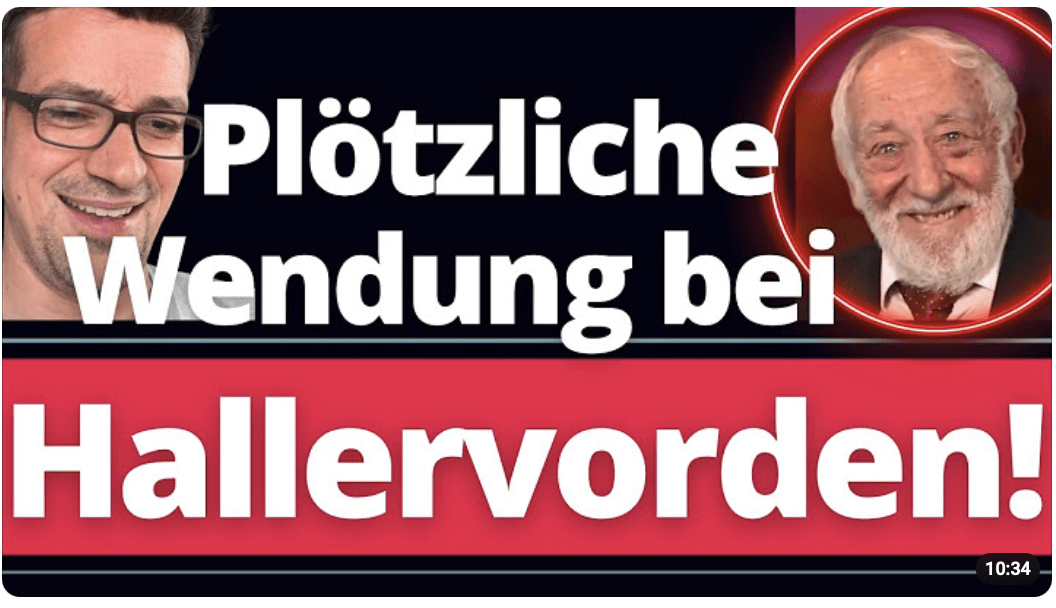 EIL: Jetzt wird ein Schuh draus! Berliner Staatsbank erlässt Hallervordens GmbH 2,2 Mio Euro!