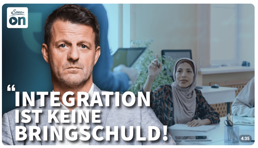 Wer hier leben will, der muss selbst für sich sorgen | Servus Kommentar von Michael Fleischhacker
