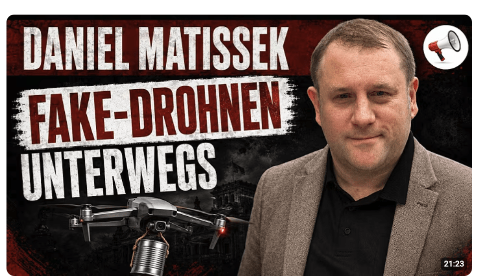 Neuer  PUTIN  Drohnenalarm am Flughafen – Fakten oder völliger Blödsinn? | Daniel Matissek